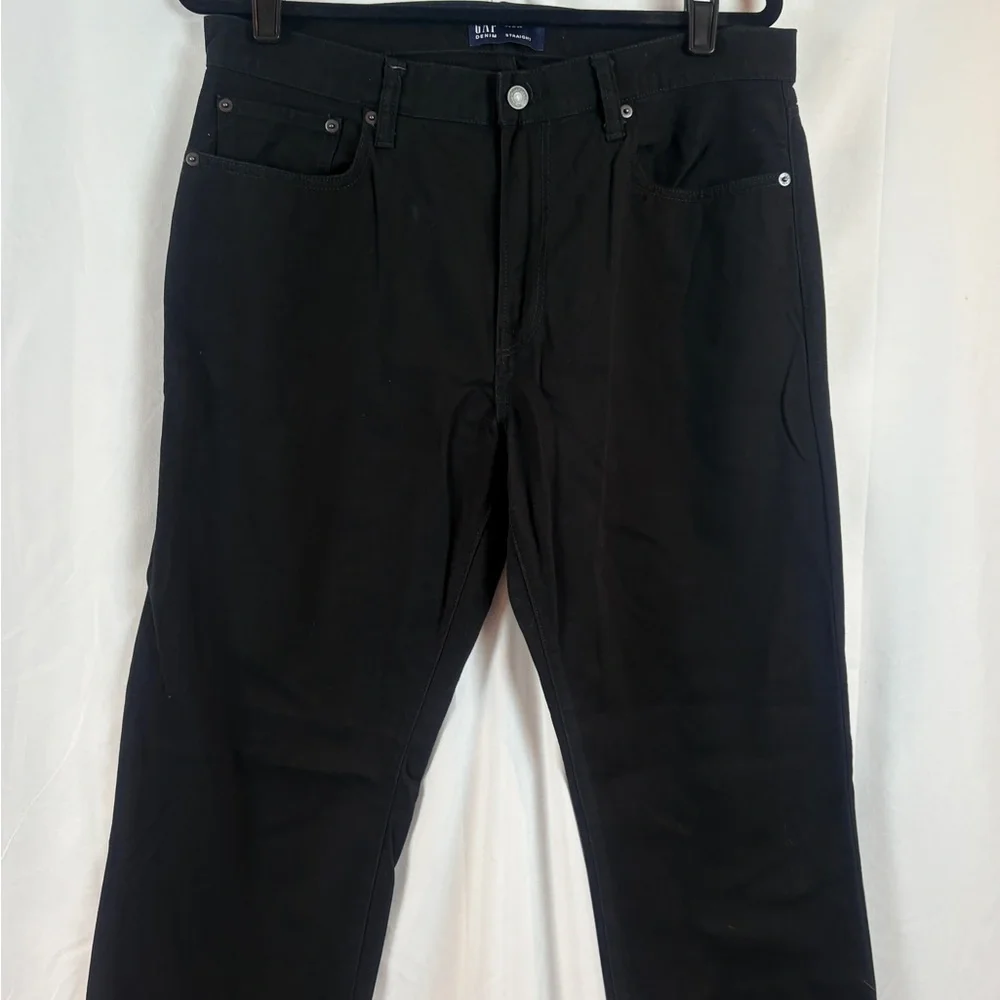GAP‎ Men's Straight Black Jeans